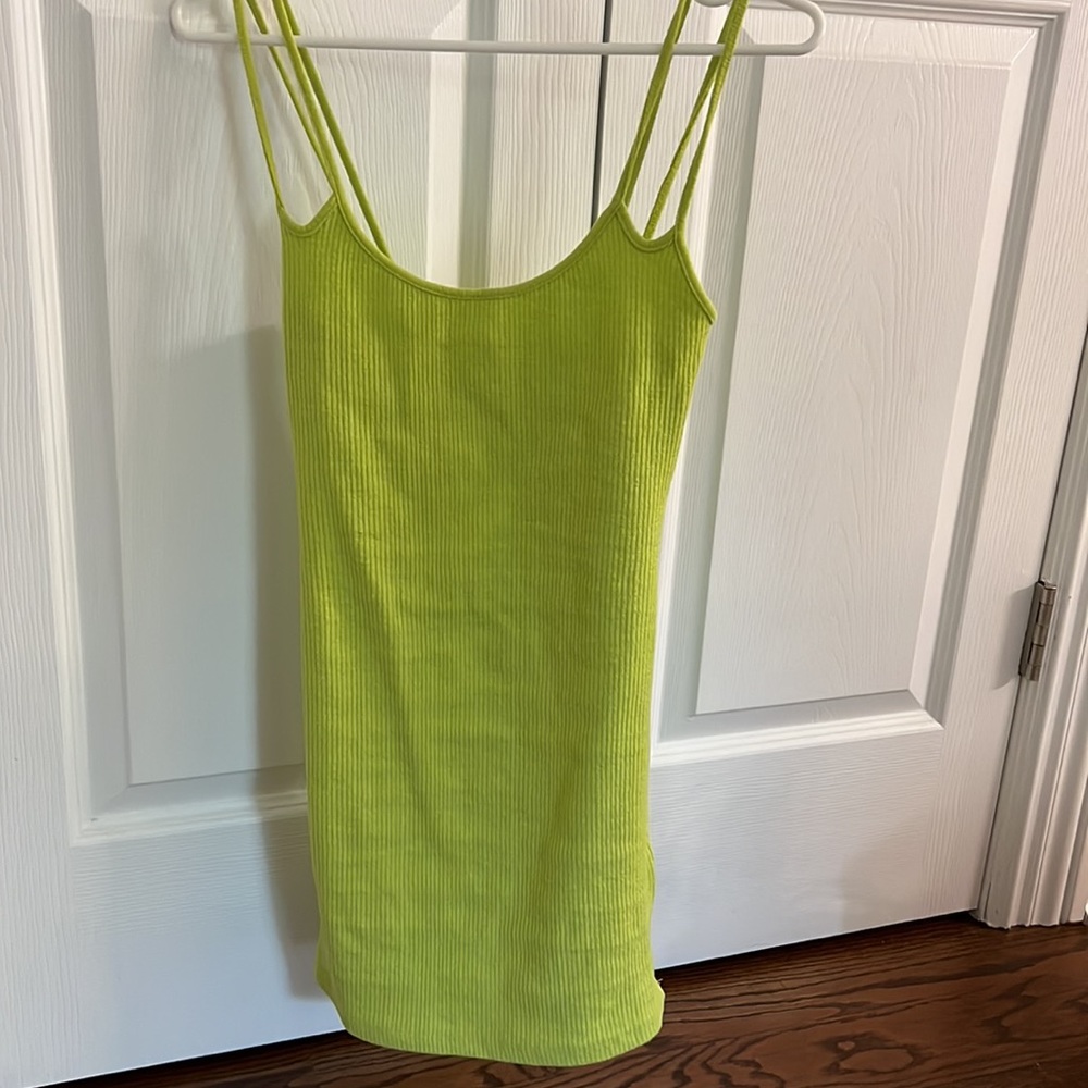 Zara green dress size small - Picture 2 of 5